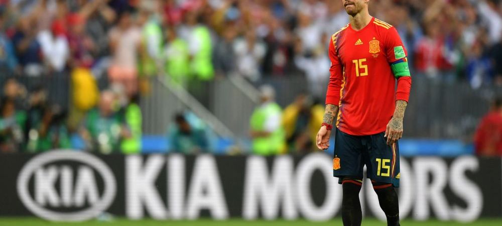 Sergio Ramos Cupa Mondiala 2018 eliminare reactie Spania