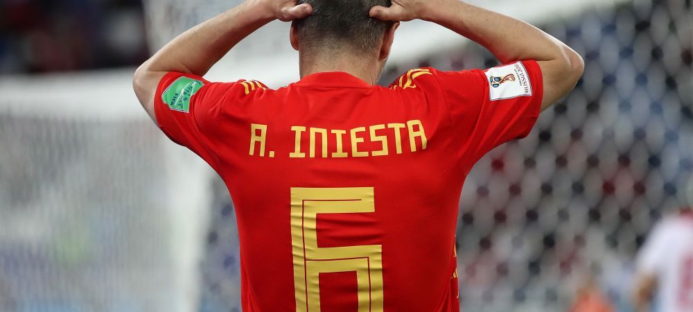 Spania Andres Iniesta Campionatul Mondial de Fotbal CM 2018 Cupa Mondiala