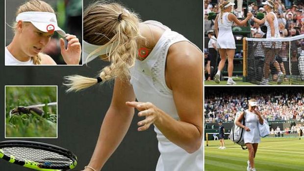 Wozniacki a RABUFNIT dupa eliminarea de la Wimbledon 2018: &quot;Suntem aici sa jucam tenis, nu sa MANCAM insecte!&quot;