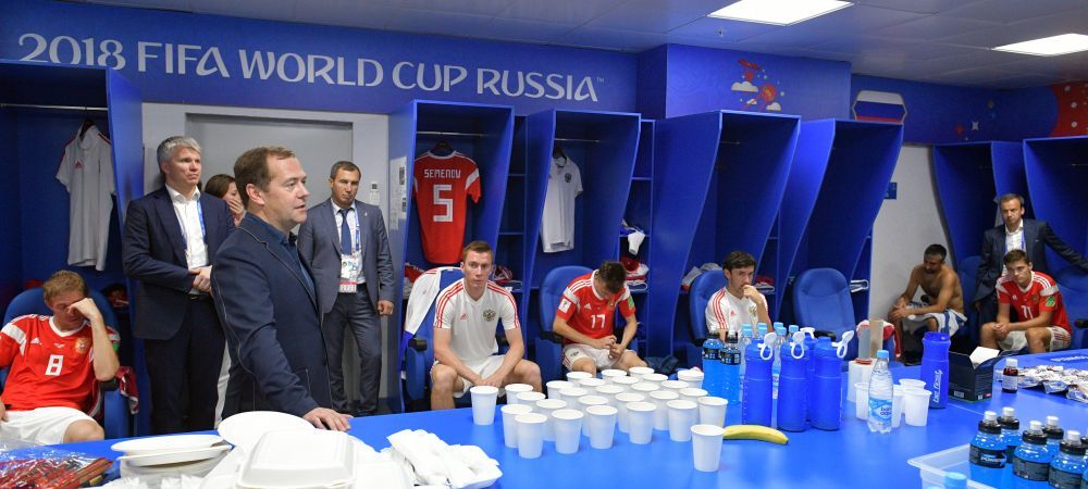 Vladimir Putin Croatia Cupa Mondiala 2018 Dmitry Medvedev Rusia