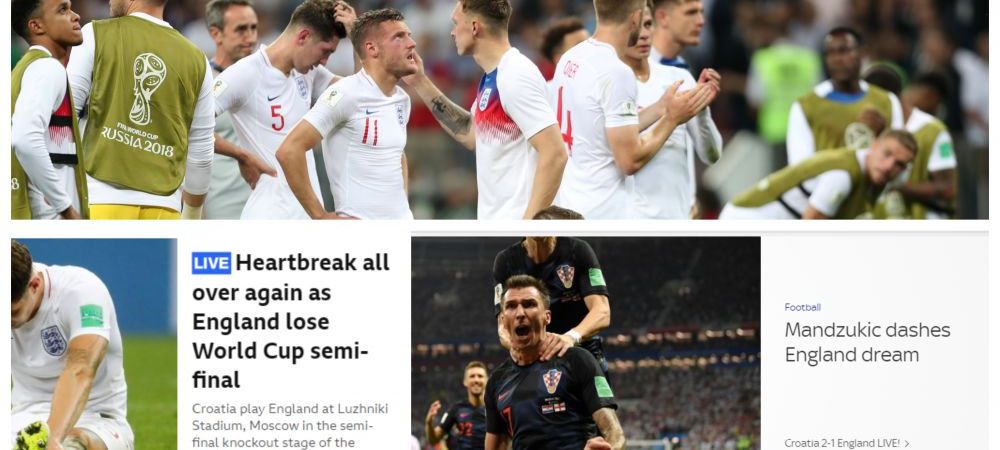 Croatia Anglia Cupa Mondiala anglia eliminata cupa mondiala anglia eliminata semifinale mondial croatia elimina anglia
