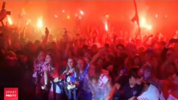 
	A fost REVOLUTIE la Zagreb! VIDEO | Imagini fabuloase: mii de croati au sarbatorit o CALIFICARE ISTORICA 
