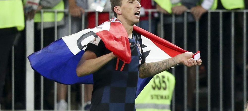 Mario Mandzukic Campionatul Mondial de Fotbal 2018 CM 2018 Croatia Cupa Mondiala 2018