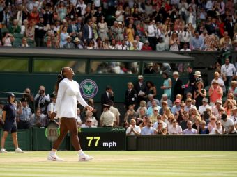 
	E inca REGINA PE IARBA! Serena Williams, in finala la Wimbledon dupa o victorie facila cu Julia Georges
