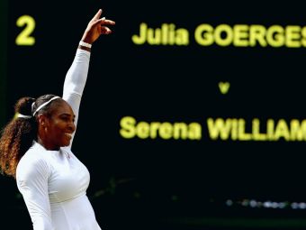 
	SALT URIAS al Serenei Williams! Ce-i aduce americancei calificarea in finala de la Wimbledon
