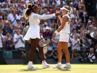 
	Reactie SUPERBA a Serenei Williams dupa finala de la Wimbledon: &quot;Angie e prietena mea, sunt bucuroasa pentru ea!&quot;
