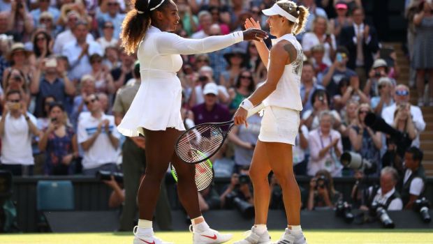 
	Reactie SUPERBA a Serenei Williams dupa finala de la Wimbledon: &quot;Angie e prietena mea, sunt bucuroasa pentru ea!&quot;
