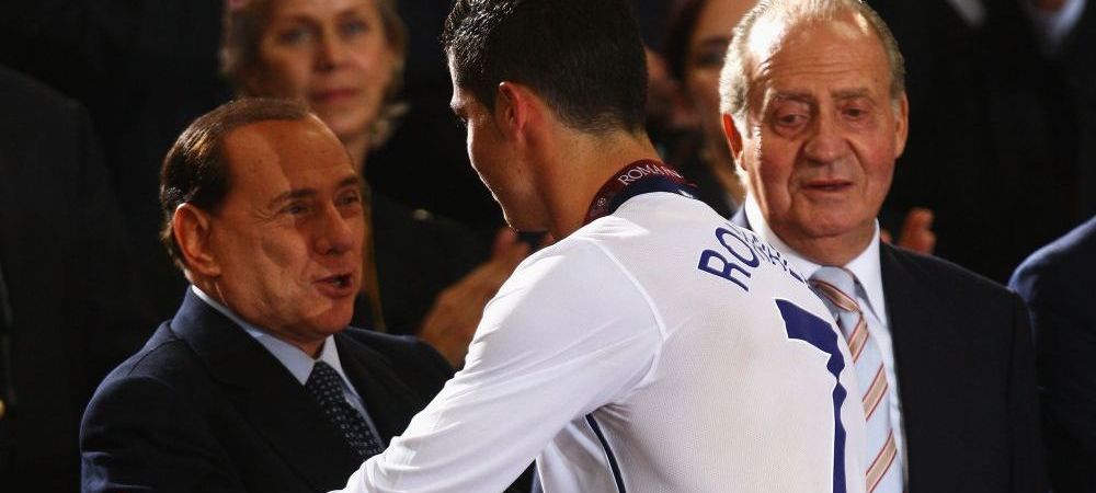 Cristiano Ronaldo Italia juventus Real Madrid Silvio Berlusconi