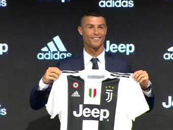 
	Ronaldo, prezentat oficial la Juventus: &quot;Am venit sa iau trofeul Champions League!&quot; // Mesaj pentru Messi: &quot;Vedem la final cine e mai bun!&quot;
