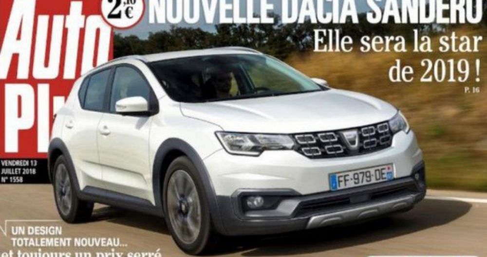 Prima imagine cu noua Dacia Sandero! Schimbare radicala pregatita pentru 2019! Cum va arata_1