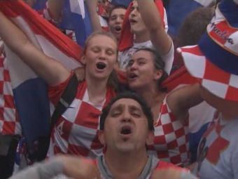 Invinsi, nu DOBORATI! Croatii au dat petrecere pe strazi chiar daca au pierdut finala Cupei Mondiale! VIDEO FANTASTIC
