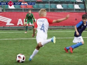 GENIAL! Copiii au recreat la Moscova finala Cupei Mondiale! Care a fost faza cel mai dificil de reprodus