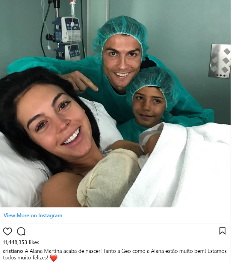 Prima postare a lui Ronaldo pe Instagram dupa transferul la Juventus a intrat in istoria aplicatiei! Record de like-uri stabilit de portughez_3