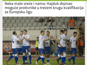 &quot;IN SFARSIT AVEM NOROC!&quot; Croatii exulta dupa ce au picat cu FCSB/Rudar in Europa League. Reactia presei din tara vicecampioanei mondiale