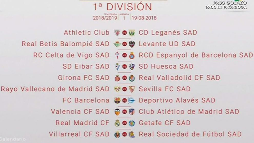 S-a stabilit programul din La Liga: cand se joaca El Clasico in sezonul urmator! Premiera absoluta in Spania_1