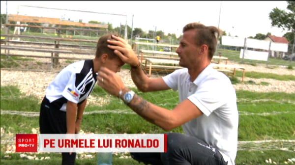 
	Urmasul lui Ronaldo e in Romania! Juniorul care spune ca &quot;Messi nu este chiar asa bun ca Ronaldo&quot;
