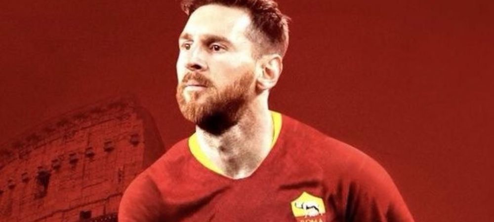 Barcelona AS Roma Leo Messi