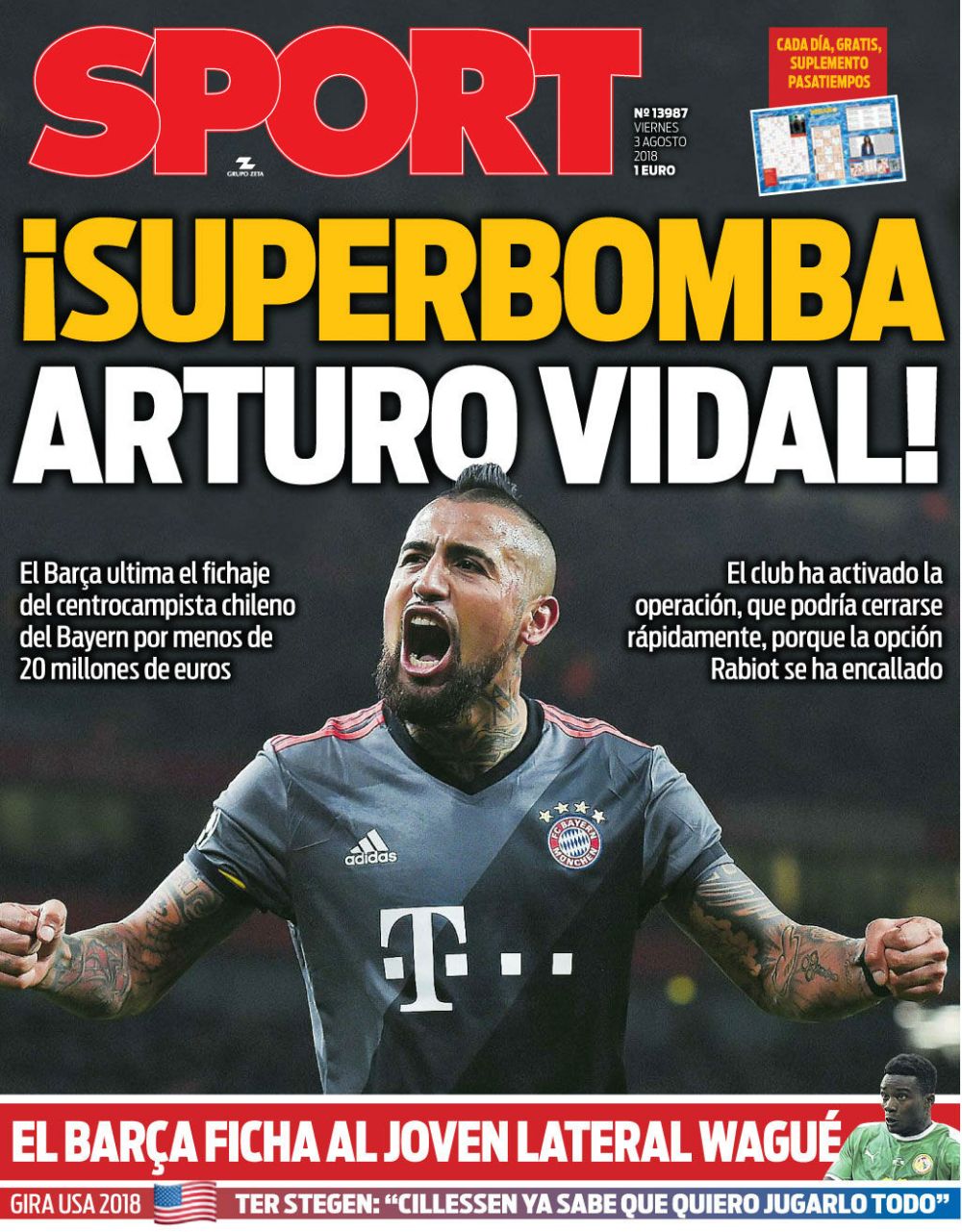 Vidal, la Barcelona! MOTIVUL pentru transferul surprinzator al mijlocasului de la Bayern! _3