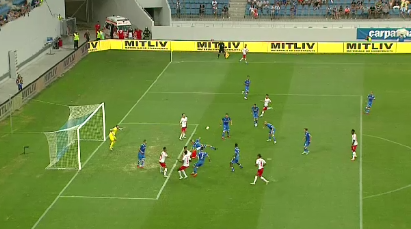 Craiova iese cu capul sus din Europa: 1-1 in retur cu Leipzig! Raoul Baicu a marcat un super gol_5