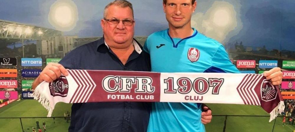 CFR Cluj Cosmin Vatca Giedrius Arlauskis Iuliu Muresan Liga I