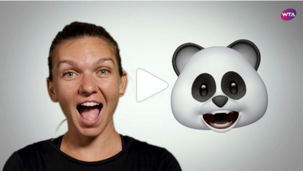 
	SIMONA HALEP, US OPEN | Numarul 1 mondial, protagonista unui clip amuzant publicat de WTA! Cum imita un panda si o vulpe
