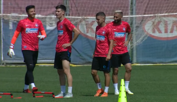 VIDEO: Primele imagini cu Zlatinski la FCSB! Cand va debuta fostul capitan al Craiovei in echipa lui Dica_1