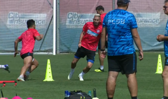 VIDEO: Primele imagini cu Zlatinski la FCSB! Cand va debuta fostul capitan al Craiovei in echipa lui Dica_3