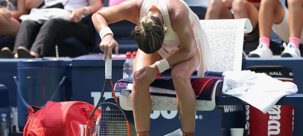 Simona Halep Kaia Kanepi Tenis US Open WTA