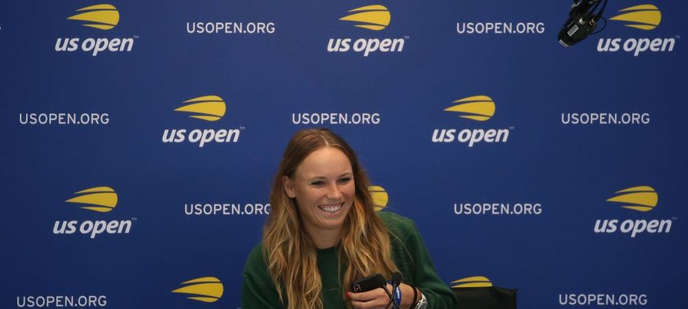 Caroline Wozniacki Simona Halep US Open