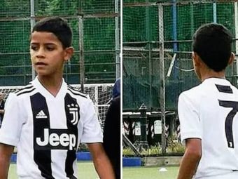 
	Juventus a dat lovitura, de fapt, cu Cristiano Ronaldo Jr :)) Ce a putut sa faca fiul Balonului de Aur la debut
