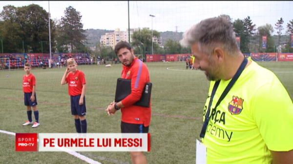 
	Barcelona il cauta pe noul Messi in Romania! &quot;Imi doresc sa fiu un fotbalist mare!&quot;
