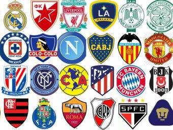 
	Au fost votate cele mai frumoase embleme de club din lume! Cum arata TOP 10, cu 5 echipe din afara Europei
