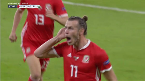 Bale a dat golul serii in Nations League! Sutul FABULOS cu care l-a lasat fara replica pe portar. VIDEO