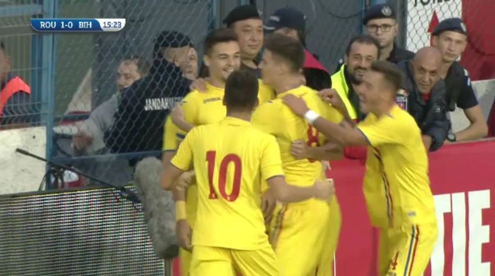 Romania 2-0 Bosnia | Victorie IMENSA obtinuta de baietii lui Radoi | Reusitele lui Petre si Ianis Hagi o duc pe Romania la un pas de EURO_3