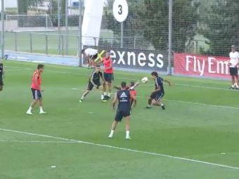 
	Acesta este noul GALACTIC de la Real Madrid! Gol fantastic reusit de Vincius la antrenament: stop pe piept si foarfeca! VIDEO

