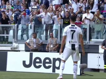 
	GOOOOOL CRISTIAAANOOOOO! VIDEO: RONALDO a dat DOUA goluri pentru Juventus!!! Juventus 2-1 Sassuolo
