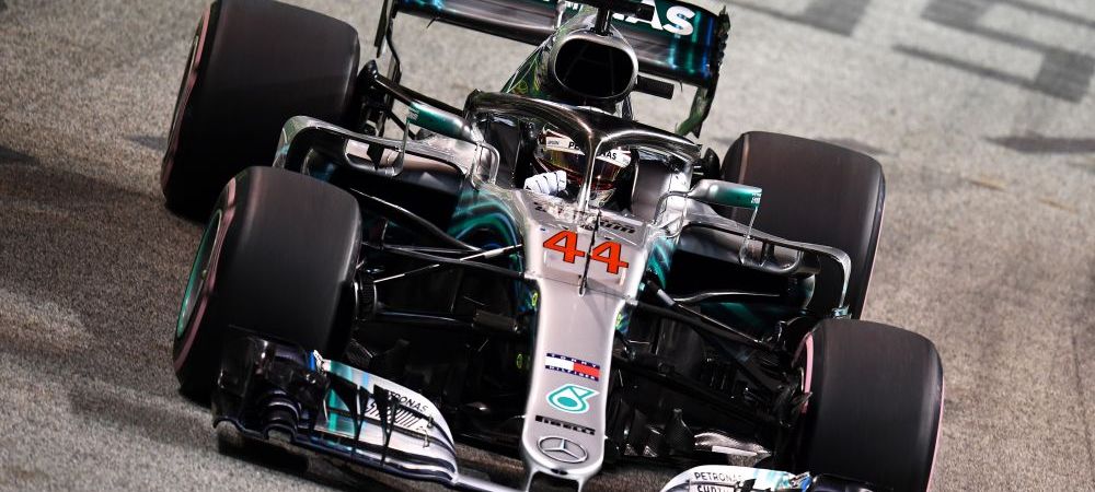 Lewis Hamilton Formula 1 Marele Premiu din Singapore Sebastian Vettel
