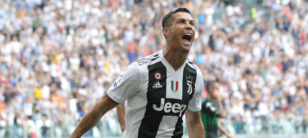 Cristiano Ronaldo Italia juventus Sassuolo Serie A