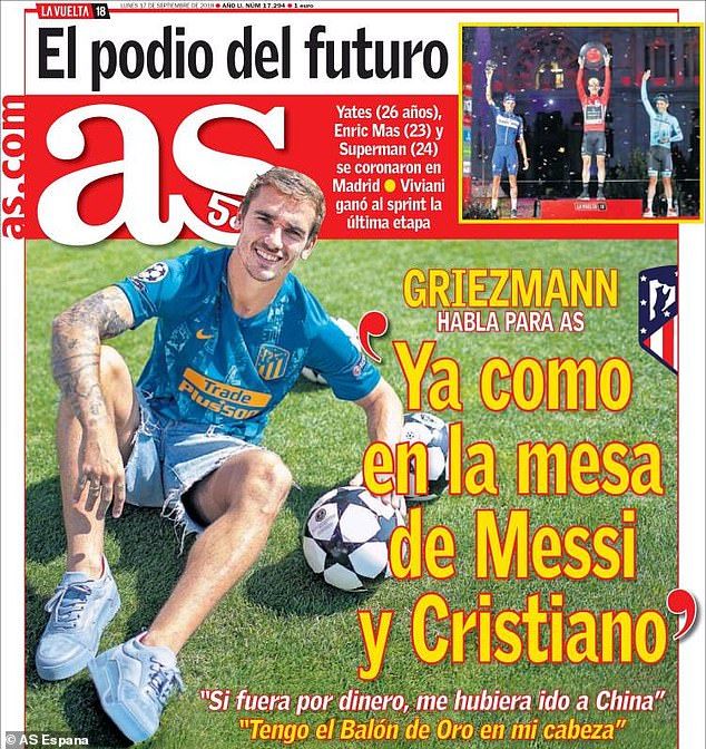 "Sunt la acelasi nivel cu Messi!" Confesiunea lui Antoine Griezmann! De ce a refuzat transferul la Barca_1