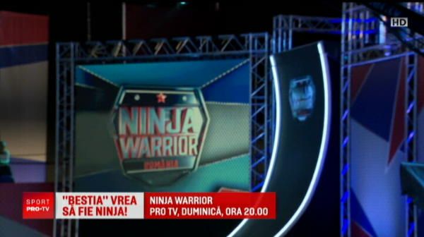 Face SENZATIE la Ninja Warrior, apoi vrea sa rupa TOT in UFC! Cine e BESTIA de la cer mai dur show al Romaniei