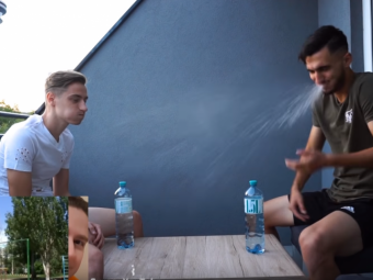 VIDEO | Daca razi, te uzi! Andrei Ivan a acceptat provocarea unui vlogger si s-a spart de ras :)
