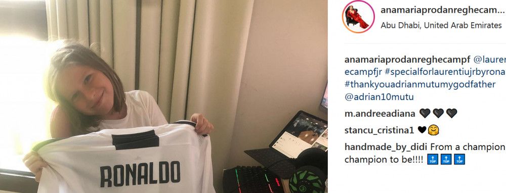 Bebeto Adrian Mutu anamaria prodan Cristiano Ronaldo juventus