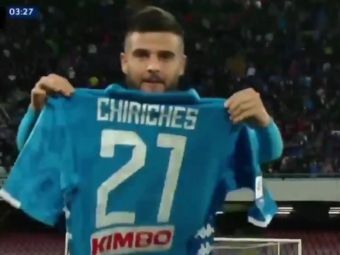 
	A dat gol si imediat a luat tricoul lui Chiriches! Gestul extraordinar al lui Insigne dupa reusita cu Parma
