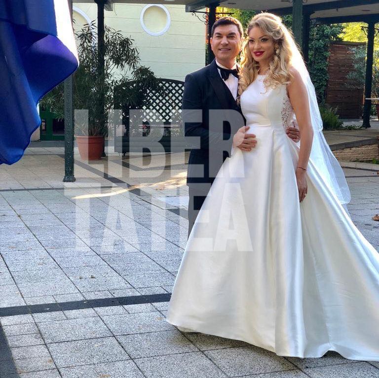 Borcea si Valentina Pelinel s-au casatorit la Budapesta. Primele imagini de la eveniment. FOTO_2