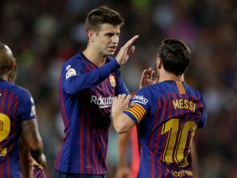 
	Scandal intre doi dintre LIDERII din vestiarul Barcelonei: &quot;Messi si Pique NU se mai suporta!&quot; De la ce a plecat cearta
