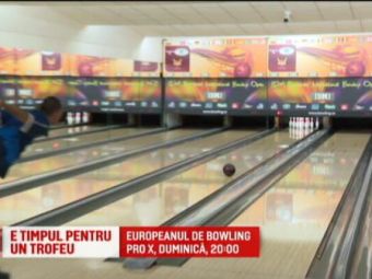 
	El e marea speranta la Europeanul de bowling! Campionul Romaniei sta cate 8 ore in sala: &quot;Prima jucatrie a fost o bila de bowling!&quot;
