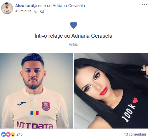 "Alex Ionita is in a relationship!" Cum arata BOMBA SEXY cu care s-a cuplat fotbalistul de la CFR_5