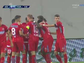 
	FOTO | FCSB a deschis scorul in minutul 8 la Craiova, cand partida trebuia intrerupta in memoria lui Ilie Balaci. Reactia incredibila a oamenilor din tribune
