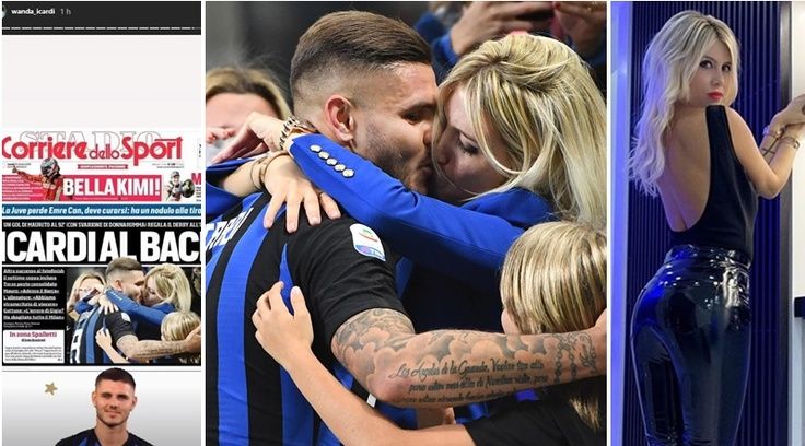 INTER - MILAN 1-0 | Icardi, imaginea etapei in Serie A! A dat golul victoriei si s-a sarutat cu femeia pentru care i-a declarat RAZBOI lui Messi! FOTO_2
