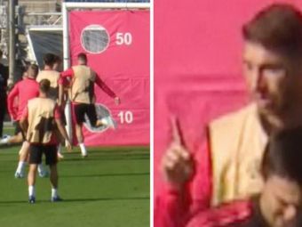 
	SCANDAL la antrenamentul Realului: Sergio Ramos a RABUFNIT! Ce gest nervos a avut la adresa unui coleg. VIDEO
